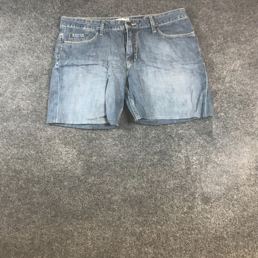DKNY Jeans Shorts Mens 36X6 Blue Denim Cotton 5-Pocket Medium Wash Summer Wear
